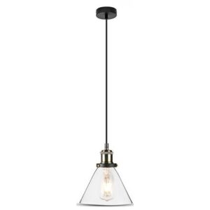 Corp suspendat pentru iluminat max 60W IP20 sticla V-TAC SKU-3738