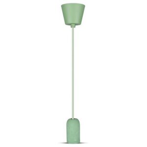 Pendul tavan soclu E27 - verde V-TAC SKU-3742