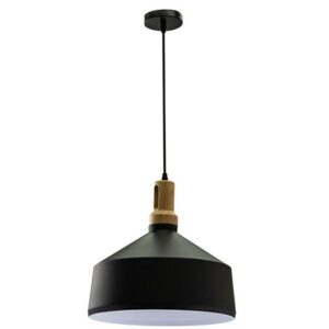 Corp suspendat pentru iluminat max 60W IP20 -NEGRU V-TAC SKU-3766