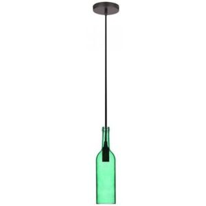 Pendul tavan model sticla vin culoare verde V-TAC SKU-3767