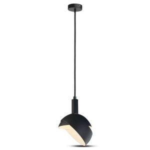 Pendul tavan soclu E14 - negru V-TAC SKU-3921