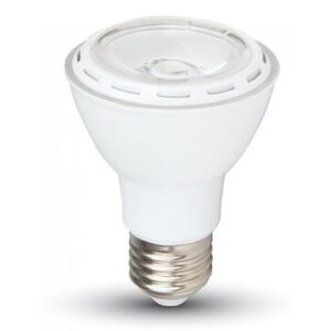 Bec LED PAR20 E27 8W 6000K alb rece V-TAC SKU-4265