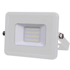 Reflector LED SMD 20W 6400K IP65 alb, cip Samsung V-TAC SKU-444
