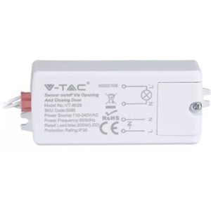 Senzor miscare ON/OFF reactie la INCHIDERE/ deschidere usa V-TAC SKU-5085