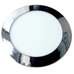 Panou LED slim rotund 24W 4000K - crom V-TAC SKU-6353