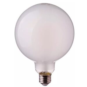 Bec LED G125 E27 7W cu filament 2700K alb cald sticla mata V-TAC SKU-7189