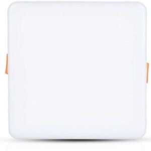Panou LED patrat ajustabil 12W 6400K alb rece V-TAC SKU-732