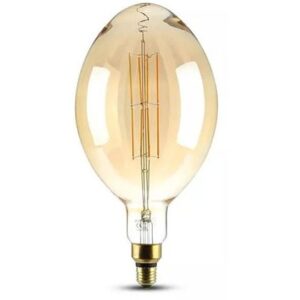 Bec cu filament LED E27 BF180 dimabil 2000K alb cald V-TAC SKU-7464