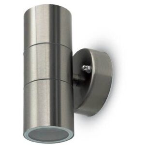 Corp iluminat soclu 2XGU10 IP44 inox V-TAC SKU-7500
