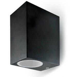 Corp iluminat soclu 2XGU10 IP44 negru V-TAC SKU-7511