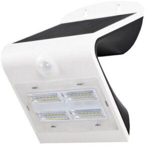 Lampa LED solara 3W 4000K+3000K negru V-TAC SKU-7523