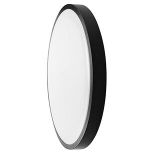 Plafoniera LED 18W IP44 6500K alb rece - negru V-TAC SKU-76351