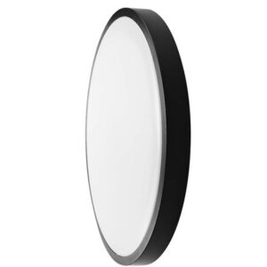 Plafoniera LED 30W IP44 cu senzor 4000K alb neutru - negru V-TAC SKU-76711