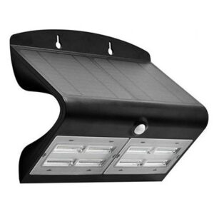 Lampa LED solara 6.8W 4000K alb neutru negru V-TAC SKU-8279