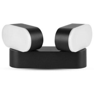 Lampa LED oriantabila 12W 3000K alb cald - negru V-TAC SKU-8293