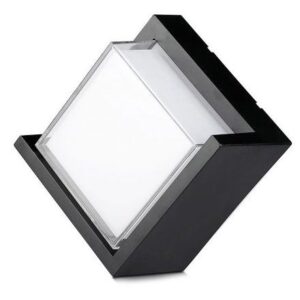 Lampa LED 12W IP44 4000K alb neutru - negru V-TAC SKU-8540