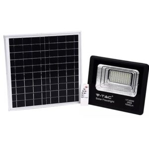 Reflector LED 20W 4000K cu incarcare solara V-TAC SKU-8575