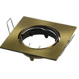 Corp spot patrat GU10 auriu V-TAC SKU-8581