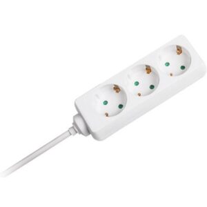 Prelungitor 3 cai 3M(3G1.5MM2) alb V-TAC SKU-8755