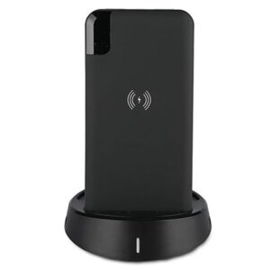 Power bank 8000MAH incarcare wireless model stand - negru V-TAC SKU-8863
