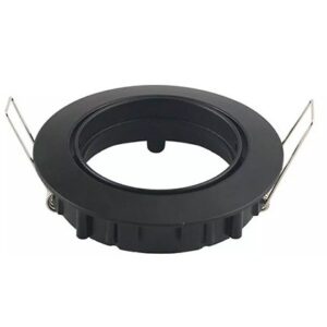 Corp spot rotund GU10 negru V-TAC SKU-8955