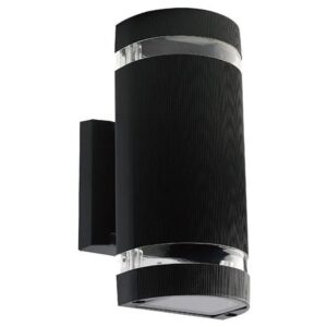 Lampa perete soclu E27 IP44 - negru V-TAC SKU-93573