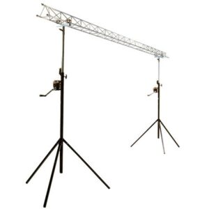 Stand lumini profesional reglabil 1.5M-3M Ibiza Light SLB03W-LIGHT