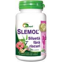 Slemol, silueta fara riscuri 120tbl AYURMED
