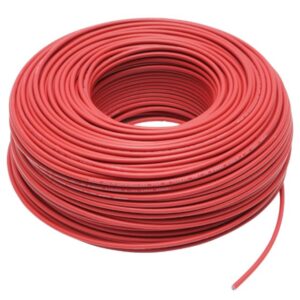 Rola 100ml cablu solar PV cupru stanat 1 x 6mm rosu Rcb Electro