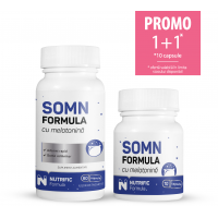 Somn Formula cu melatonina 60cps NUTRIFIC