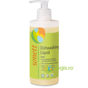 Detergent Pentru Spalat Vase Lamaie Bio 300ml