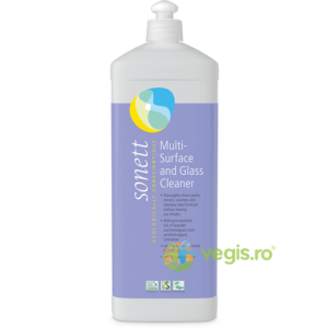 Solutie de Curatare pentru Sticla si Alte Suprafete Ecologic/Bio 1L