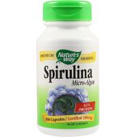 Spirulina micro-algae 100cps NATURES WAY