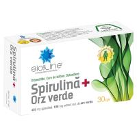 Spirulina + orz verde 30cpr BIO SUN LINE