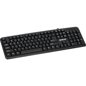 Tastatura SPACER; model: SPKB-520; layout: US; NEGRU; USB;
