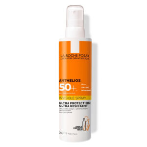 Spray invizibil fara parfum cu protectie solara SPF 50+ pentru corp La Roche-Posay Anthelios, 200 ml