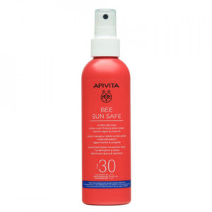Spray protectie solara corp si ten SPF30 Bee Sun Safe Apivita, 200 ml