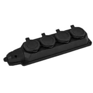 Priza multipla mobila Starke ST01435, fara fir 4 prize 16A 3500W 2P+E IP44 cauciuc