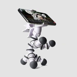 Suport de Telefon pentru Birou cu Design de Zebră