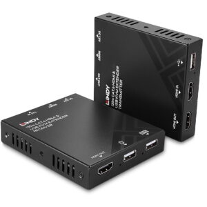 Switch KVM 120m Cat.6 HDMI 4K30 & USB Extender