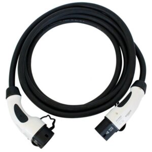 Cablu de incarcare pentru masini electrice de la 62196-2 (Type 2) la 62196-2 (Type 2), 22kW, 32A/380V Ampevo T22-3/32N, negru