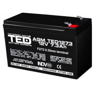 Acumulator 12V 7.3Ah F2 TED Electric TED003249