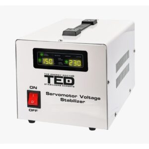Stabilizator retea cu servomotor 230V, 500VA / 300W, TED004680