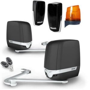 Kit automatizare porti batante Motorline TELICA230-KIT cu brat articulat, uz rezidential