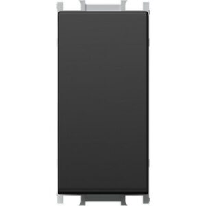 Modul Int. Simplu 1M 16A IP20 Negru, TEM Modul TEM-SM10SB-B