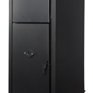 Centrala pe peleti Fornello Fiama Confort B 25 kw complet echipata pentru incalzire pompa vas expansiune automatizare buncar peleti 25 kg  tiraj fortat culoare Black aprindere automata pana la 160 mp