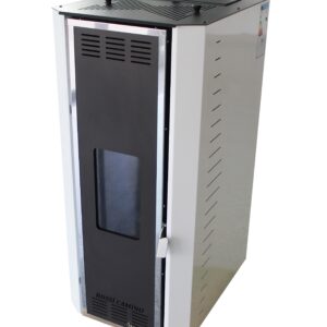 Pachet control de la distanta Termosemineu pe peleti Fornello Camino Rossi 25 kW pompa Grundfos vas expansiune arzator inox si termostat Wi-Fi Salus IT 500