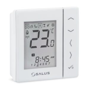 Termostat Salus VS20WRF WiFi pentru incalzire in pardoseala afisaj digital