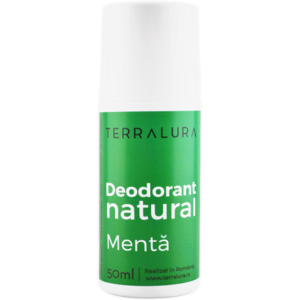 Deodorant Natural Roll-On cu Menta 50ml