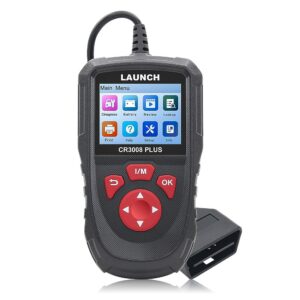 Tester Auto OBD2 LAUNCH Creader CR3008 Plus cu Diagnoza Completa, Ecran Color 2.8", Compatibil cu 99% dintre Vehicule, Functii Avansate si Protocoale Multiple
